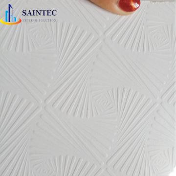 China Artistic Decorative Ceilings PVC Vinyl Laminated Gypsum Board For Ceiling Tiles for sale