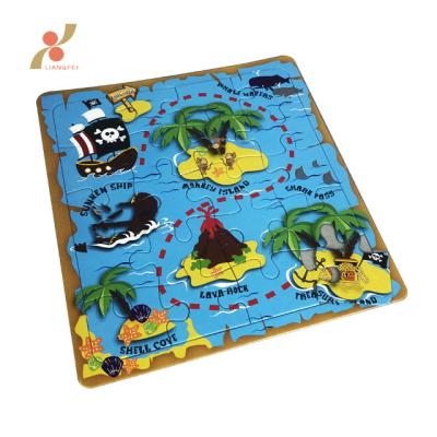 China Educational Toy Children Cartoon Party Jigsaw Puzzle For Boy for sale