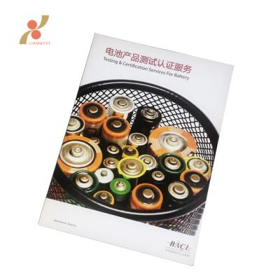 China Trendy Custom Product Checking Company Paper Art Booklet for sale