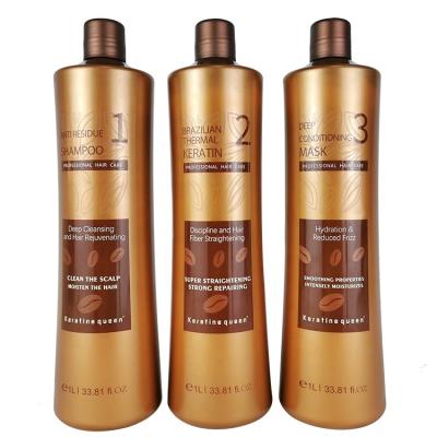 China Professional Hair Care Color-Protecting Personal Product Keratin Hair Treatment Shampoo And Conditioner Set for sale