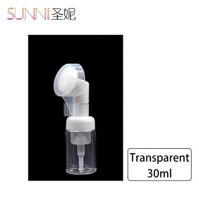 China Cosmetic Empty Plastic Facial Foaming Foaming Silicone Foaming Hand Soap Dispenser Detergent PET Bottle for sale