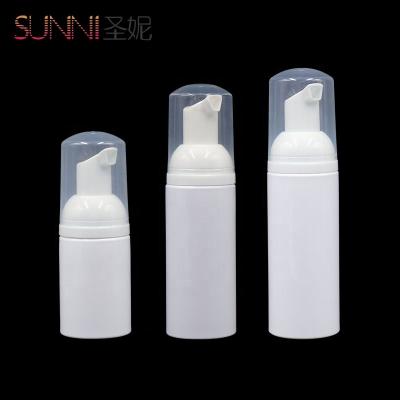 China 30/410 Cosmetic Foaming Brush Bottle Soap Dispenser 60ml Plastic Foam Pump for sale