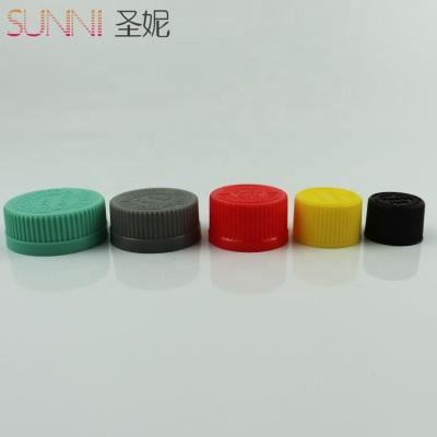 China Non Puddle Child Safe Screw Cap Ribbed 28mm 32mm 38mm Novelty Plastic Pill Bottle Screw Caps 46mm for sale