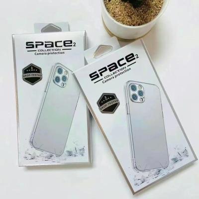 China Space shockproof case tpu mobile phone case protector Amazon high transparent clear top selling cell phone case for iphone 13/13mini/13pro for sale