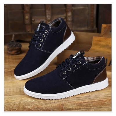 China CUSHIONING new Zapatos lentos fashion soft men's casual work shoes light non slip and high wear resistant upper lace up walking shoes for sale