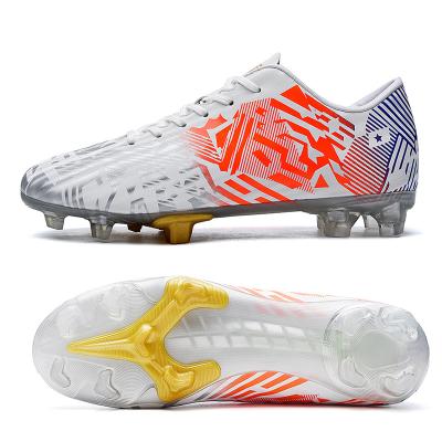 China Fashion\Comfortable\Durable Soccer Boots Long Nail Non-Running Soccer Shoes Men's and Women's Training Slip Sports Soccer Shoes for sale