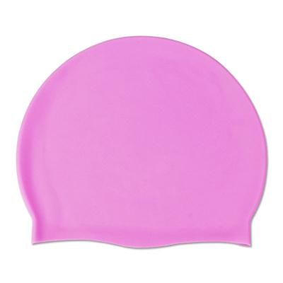 China Adult Solid Color LOGO Swimming Cap Customized Waterproof Silicone Men's and Women's Raincoat for sale