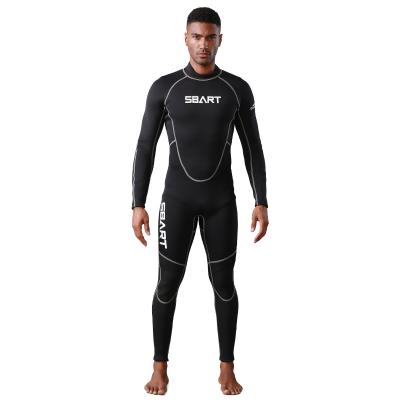 China Waterproof Male Anti-UV 3MM Thickened Winter Warm Outdoor Sunscreen Long Sleeve Jellyfish Suit Snorkeling Wetsuits for sale