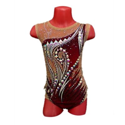 China Attractive rhythmic gymnastics, bodybuilding, figure skating, competitive dancing red for sale