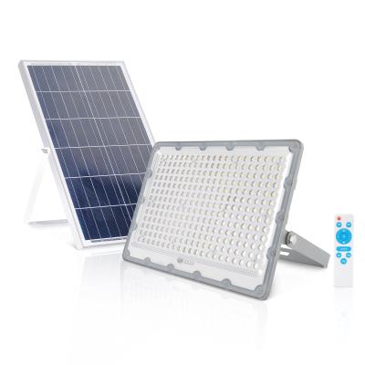 China Garden Solar Powered With Solar Panel LED Reflector Used As LED Floodlight For Outdoor Lighting for sale