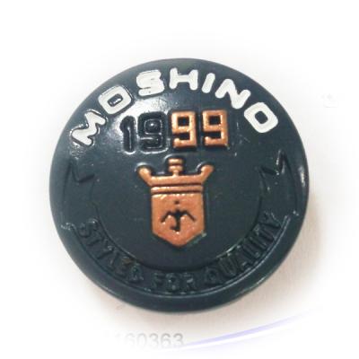 China Viable Custom Design Zinc Alloy Dome Metal Jeans Buttons For Jeans en venta