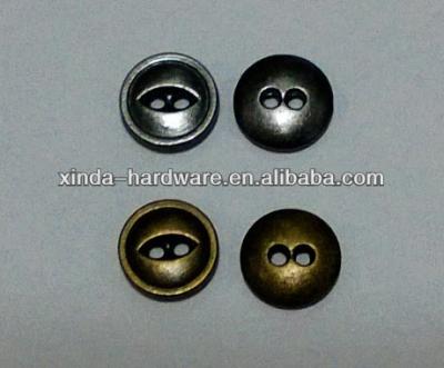 China Dry Cleaning 10mm Fashion Color Brass Anti Leg Button Sweater Sewing Button for sale