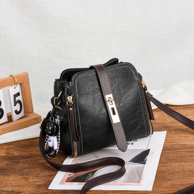 China 2021 newest trends PU brand design ladies leather handbags fashion women handbag for sale