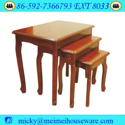 China 3 Tables Tea Tables Wooden Nesting Coffee Table Coffee Tables for sale