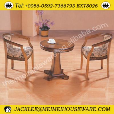 China NEW STYLE in solid wood! Antique wooden coffee table and chair for sale