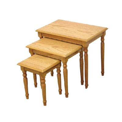 China 3pcs Contemporary Small Nesting Antique Tables for sale