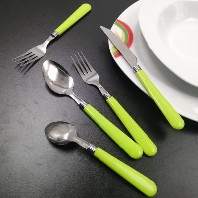 China Exquisite workmanship stainless steel flatware spoon fork set high quality cutlery for sale