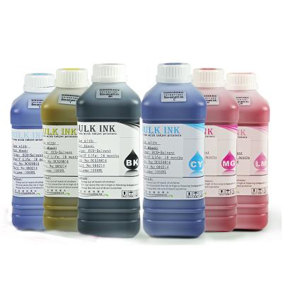 China Supercolor 1000ML/Bottle Eco Solvent Ink For Epson R1800 Printer Eco Solvent Ink Solvent Ink for sale