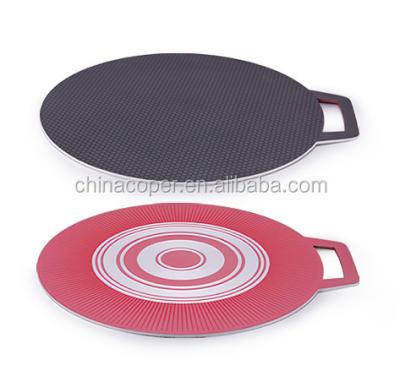 China Sustainable hot sale aluminum stripe design electric cerepe pan for sale