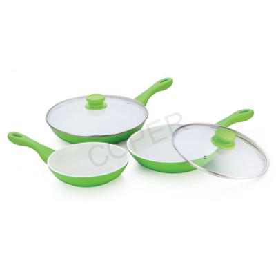 China Sustainable Forged Aluminum Cookware Set for sale