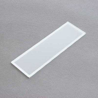 China Industrial 2mm 3mm 4mm Sandblasted Frosted Acid Etched Tempered Glass Panel For Led Lighting for sale