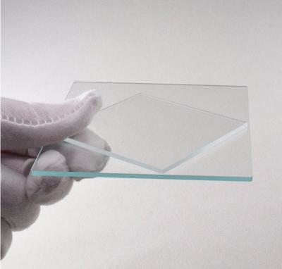 China 1mm thick 2mm clear glass for flat experiments for sale