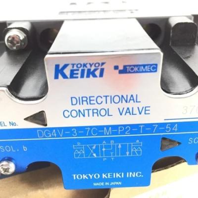 China Original Construction Machinery Japan TOKIMEC Solenoid Valve COM-52 COM-7 COM-8 Series COM Directional Control Valve COM-7-2C-130-CH-C-H-E-T-10-S4 for sale