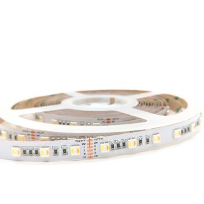 China LANDSCAPE hot sale 24v LED light 60leds/m led strip 5050 RGBWW led strip flexible for sale