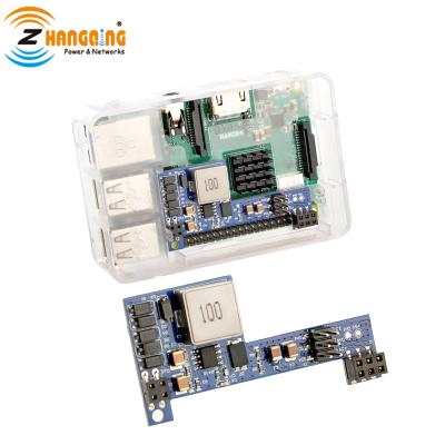 China Passive Power and Data POE-PiHat PoE Raspberry Pi 3B+ or Pi 4 Power over Ethernet PoE Hat with Heatsink for sale