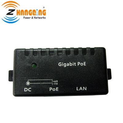 China HD CCTV Camera Power Over Ethernet Passive Gigabit Dual POE Injector 24V 48V For IP Camera POE for sale