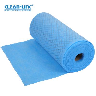 China Hotels Large Filtration Area Fabric Synthetic Fiber Folding Nonwoven Filter for sale