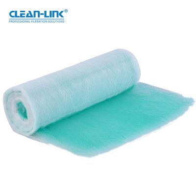 China Paint Factory Paint Shop Floor Filter Media Roll Spray Booth Fiberglass Filter Felt Floor Filter for sale