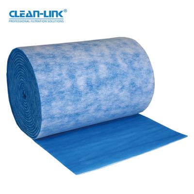 China Car Paint Booth Cotton Filter Intake Filter Roll Air Filter Material for sale