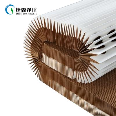 China Hotels Furniture Spray Overspray Filter Paper Accordion Paint Booth Filters for sale