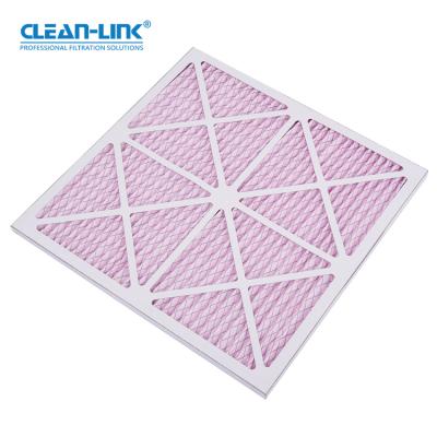 China Air Filtration System New Next View Efficiency Paper Panel Corrugated Air Filter Furnace Filter for sale