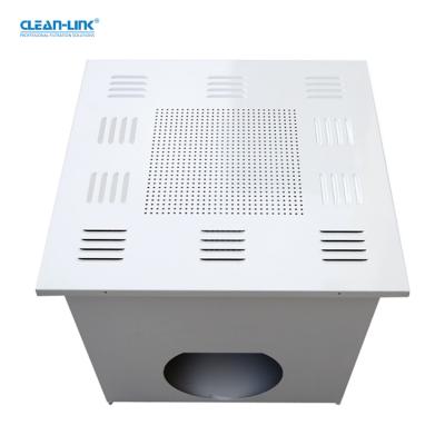 China Gas Filtration Lab Air Filter Diffusers HVAC System Ceiling Canopies Adjust Hepa Filter Diffusers Air Diffusers Hepa Box for sale