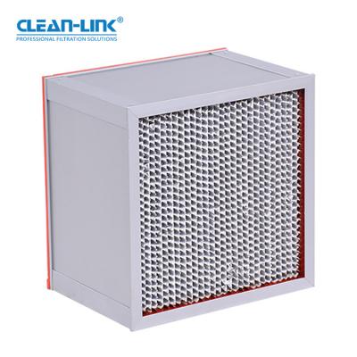 China Hospital Laminar Air Flow Purifier Aluminum Premium Deep Pleated Hepa Filter for sale