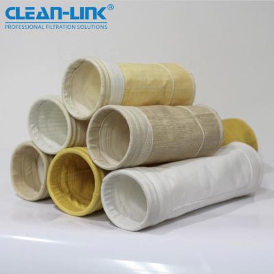 China Dust Filtration Polyester Polyester Acrylic Needle Felt Dust Bag Collector for sale