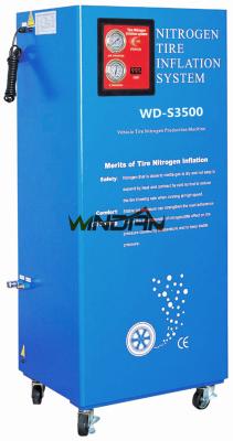 China generador del nitrógeno del neumático del vehículo 60W, sistema de la inflación del neumático del nitrógeno de la pureza 95 a 99,5% en venta