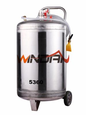 China Lavadora móvil inoxidable de la espuma del espray del tanque de acero con el tanque 60L en venta