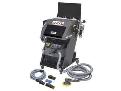 Κίνα 220V 50Hz 6 Sander φραγμών συλλογή σκόνης, κινητές μονάδες εξαγωγής σκόνης για το θάλαμο ψεκασμού προς πώληση