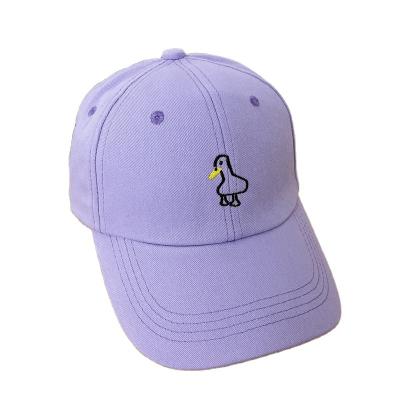 China COMMON High quality Men's and women's universal 3d cartoon embroidered baseball hat adult custom baseball hat for sale