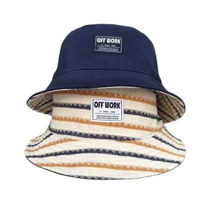 China Casual Unisex Cotton Foldable Pure Color Bucket Hats Women Summer Outdoor Fisherman Hat Beach Cap for sale