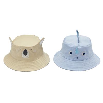 China Casual Wholesale Outdoor Cute Design Cotton Custom Logo Wide Colorful Sun Fisherman Bucket Hats for sale