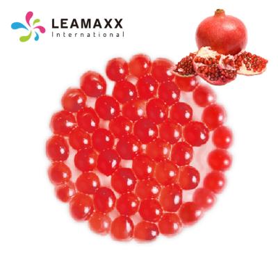 China Hot-selling Pomegranate Bubble Tea Boba Milk Tea Popping Boba for Taiwan Bubble Tea Wholesale Supplier for sale