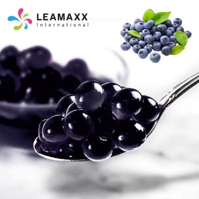 China Hot-selling Bubble Tea Boba Milk Tea Blueberry Popping Boba for Taiwan Bubble Tea Wholesale Supplier for sale