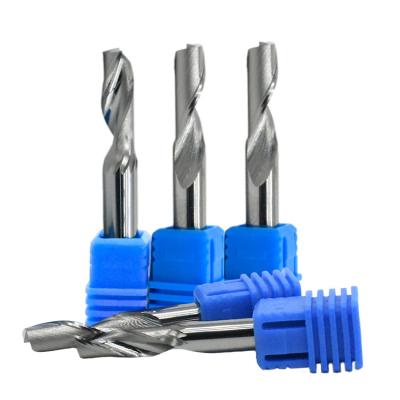 China Single Carbide Carbide Tungsten Flute End Mill Router Engraving/Bit Cutting/Cutting For Aluminum And Brass Metal Cutting And Engraving CNC Milling Cutters for sale