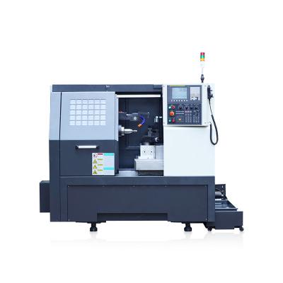 China Building Material Shops Special Purpose Turning Reduce Finishing Polishing Machine Automatic CNC Lathe Horizontal Bed Lathe Competitive Price 1900kg for sale