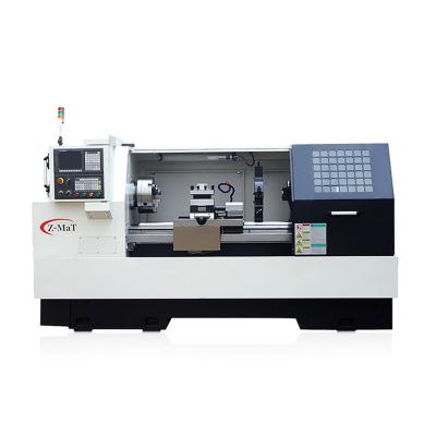 China Building Material Shops 1.5 Years 420mm/500mm Automatic CNC Lathe Machine Flat Bed Lathe Horizontal Heavy Duty Competitive Price 420mm/500mm Bearing, Speed for sale