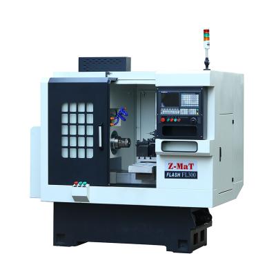 China Hot Selling Machinery Repair Shops Small Mini Metal CNC Lower Prices Chinese Automatic Lathe for sale